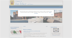 Desktop Screenshot of comunesanfelice.net