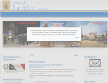 Tablet Screenshot of comunesanfelice.net